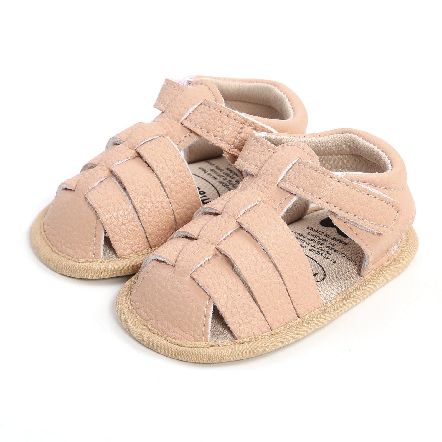 Kelly Baby Sandals in Peach Pink ♡